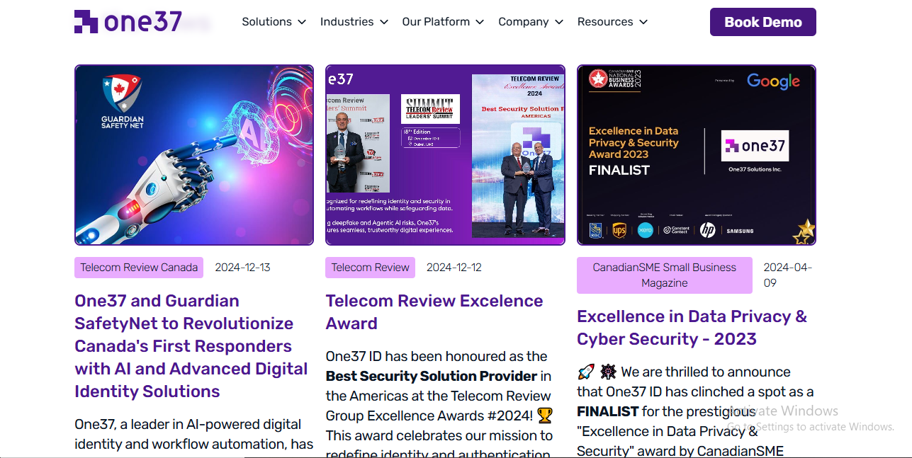 One37 Security preview 3